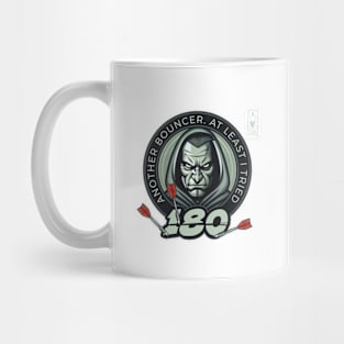 Dart 180 Onehundredandeigthy Bullseye White Player Mug